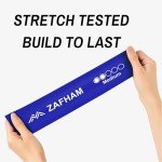ZAFHAM 5-Piece Latex Resistance Bands Set