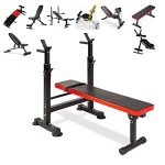 Adjustable Folding Weight Bench for Full Body Workouts
