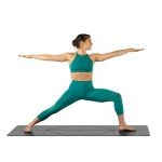 Liforme Travel Yoga Mat with Free Bag, Gray