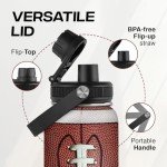 32oz Insulated Stainless Steel Sports Water Bottle