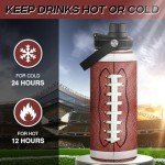 32oz Insulated Stainless Steel Sports Water Bottle