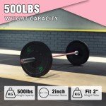 6.6ft Olympic Barbell - 35Lb Weight Bar