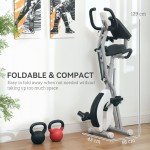 5-In-1 Folding Exercise Bike with Arm Bands