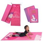 Unicorn Kids Yoga Mat Set with Cards & Bag