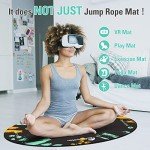 Large Non-Slip Rubber Jump Rope Exercise Mat