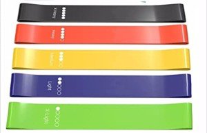 Fitness Resistance Bands Set - 5 Levels for Workouts