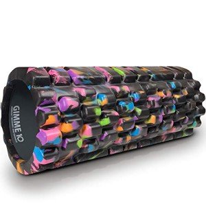 Medium Density 3-Zone Foam Roller for Muscle Relief