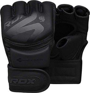 RDX MMA Gloves - Maya Hide Leather Sparring Mitts