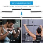 Portable Pilates Resistance Band Bar for Home Workouts