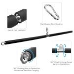 Portable Pilates Resistance Band Bar for Home Workouts