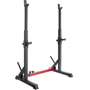 Adjustable Squat Rack for Home Gym Fitness