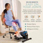 LifePro Under Desk Mini Elliptical Bike for Cardio