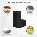 Waterproof Dustproof Elliptical Machine Cover for Home