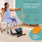 LifePro Under Desk Mini Elliptical Bike for Cardio