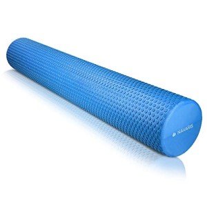 Navaris 35" EVA Foam Roller for Exercise & Yoga