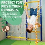5-Panel Foldable Gymnastics Tumbling Mat with Handles