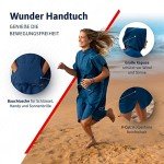 Quick-Drying Microfiber Bath Poncho for Beach