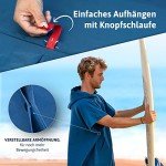 Quick-Drying Microfiber Bath Poncho for Beach