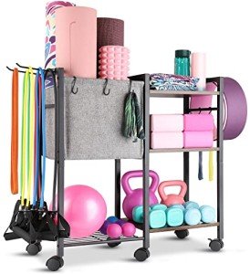 Yoga Mat Storage Rack for Home Gym Gear