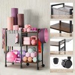 Yoga Mat Storage Rack for Home Gym Gear