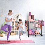 Yoga Mat Storage Rack for Home Gym Gear
