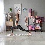 Yoga Mat Storage Rack for Home Gym Gear
