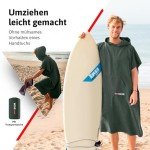 Outdoor Microfiber Bath Poncho for Active Lifestyles
