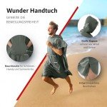 Outdoor Microfiber Bath Poncho for Active Lifestyles