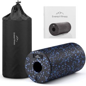 Everest Fitness 30cm Foam Roller for Muscle Relief
