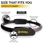 Pilates Ring with Workout Poster - Black