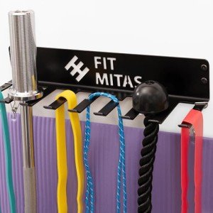 Vertical Weight Storage Rack and Gym Organizer