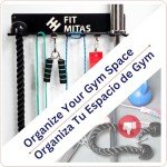 Vertical Weight Storage Rack and Gym Organizer