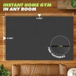 Extra Thick 9' x 6' Workout Mat for Home Gym
