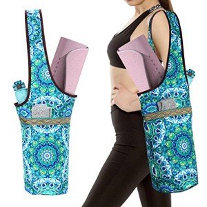KYKU Yoga Mat Carrier with Pockets & Sling
