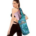 KYKU Yoga Mat Carrier with Pockets & Sling