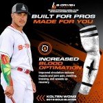 B-Driven Sports Compression Arm Sleeve for Elbow Support