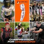 B-Driven Sports Compression Arm Sleeve for Elbow Support