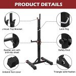 Adjustable Squat Rack and Bench Press Stand