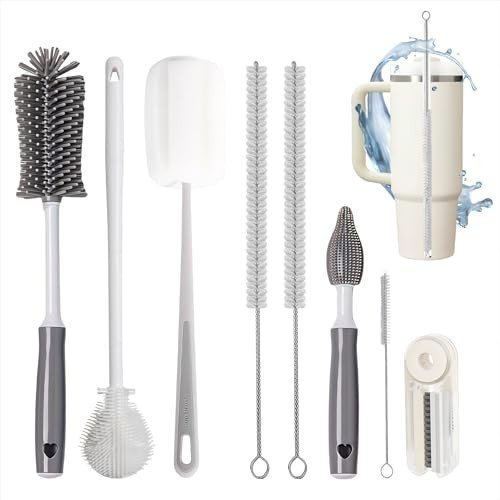 8-Piece Water Bottle Cleaning Brush Set