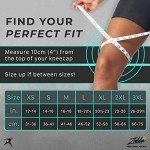Rymora Large Grey Knee Support Compression Sleeves
