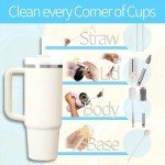 8-Piece Water Bottle Cleaning Brush Set