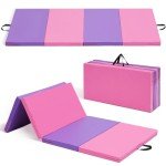 ZENOVA 3'x6' Foldable Gymnastics Exercise Mat