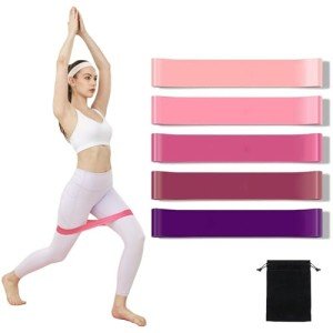 OZDEMIR 5-Level Resistance Bands with Carry Bag