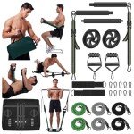 Portable Pilates Bar Kit with Resistance Bands