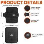 Adjustable Weight Lifting Handles with Grip Pads