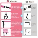 Pilates Bar Kit with Resistance Bands for Home Workouts