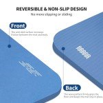 Extra Long Non-Slip Yoga Mat for Home Fitness