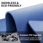 Extra Long Non-Slip Yoga Mat for Home Fitness