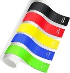 Colorful Resistance Bands Set for Full Body Workouts