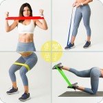 Colorful Resistance Bands Set for Full Body Workouts